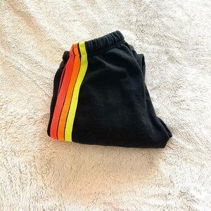 Aviator Nation Five Stripe Sweatpants